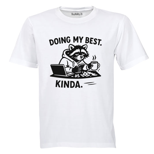Doing My Best - Adults - T-Shirt - BuyAbility South Africa