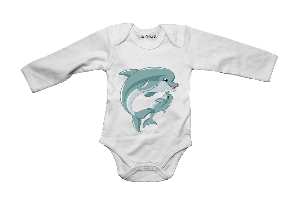 Dolphins - Baby Grow