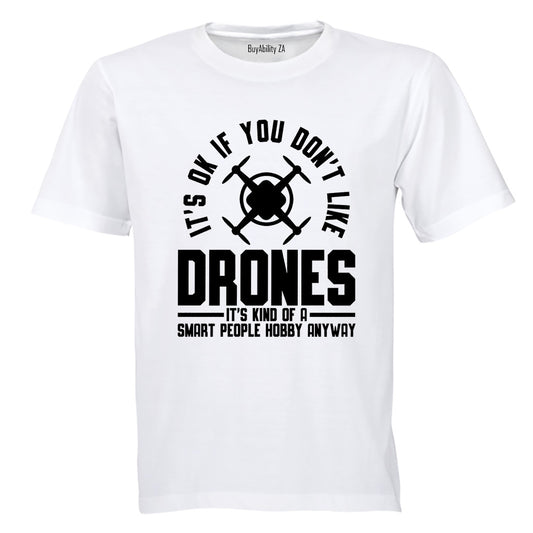 Don't Like Drones - Adults - T-Shirt - BuyAbility South Africa