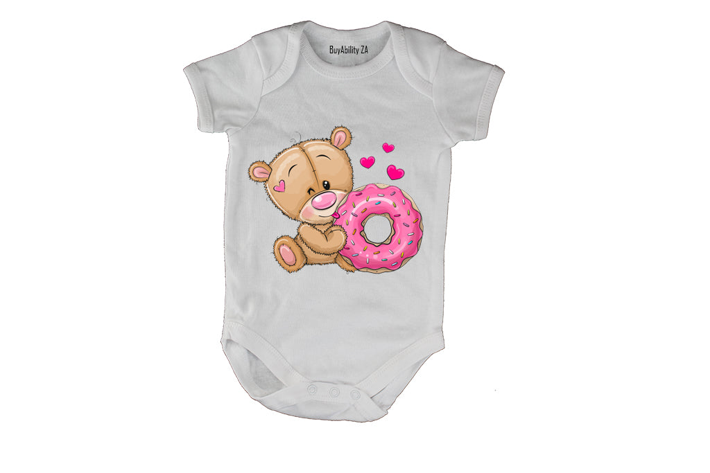 Donut Teddy - Baby Grow