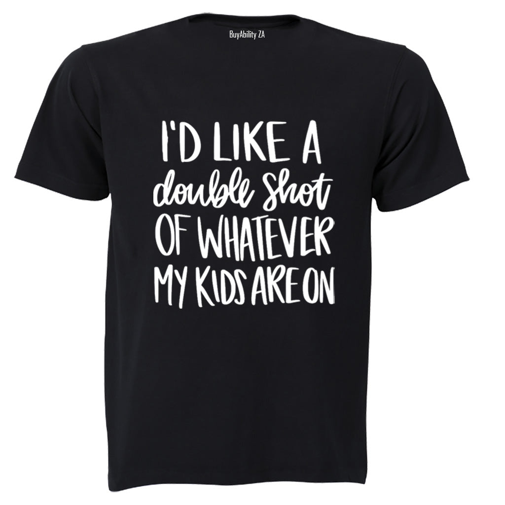 Double Shot - Adults - T-Shirt