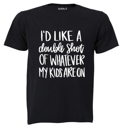 Double Shot - Adults - T-Shirt