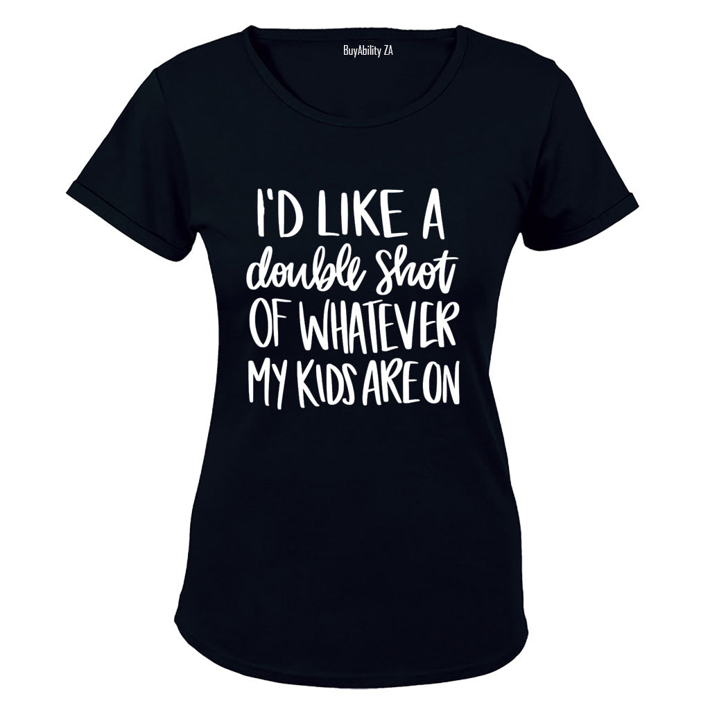 Double Shot - Ladies - T-Shirt