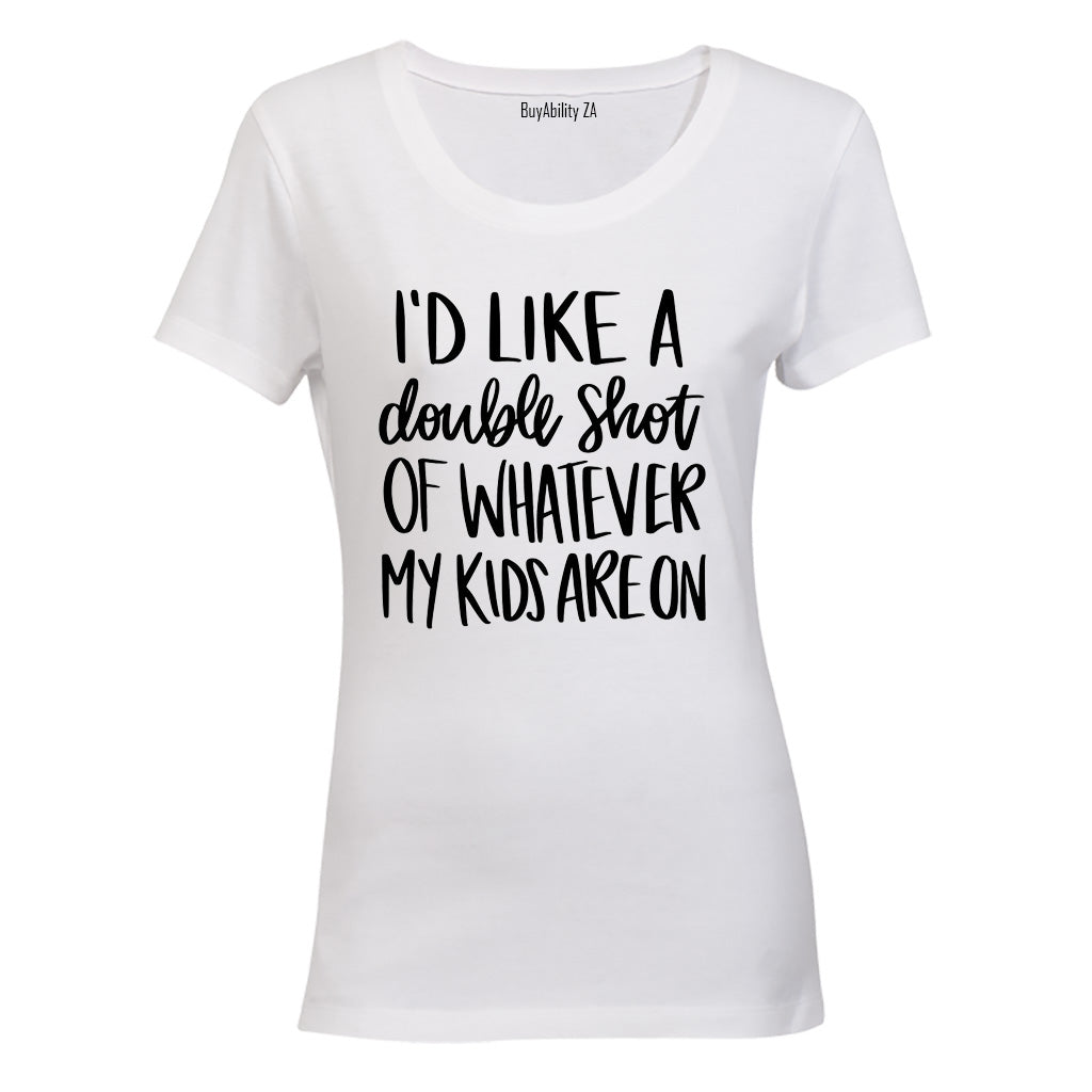Double Shot - Ladies - T-Shirt