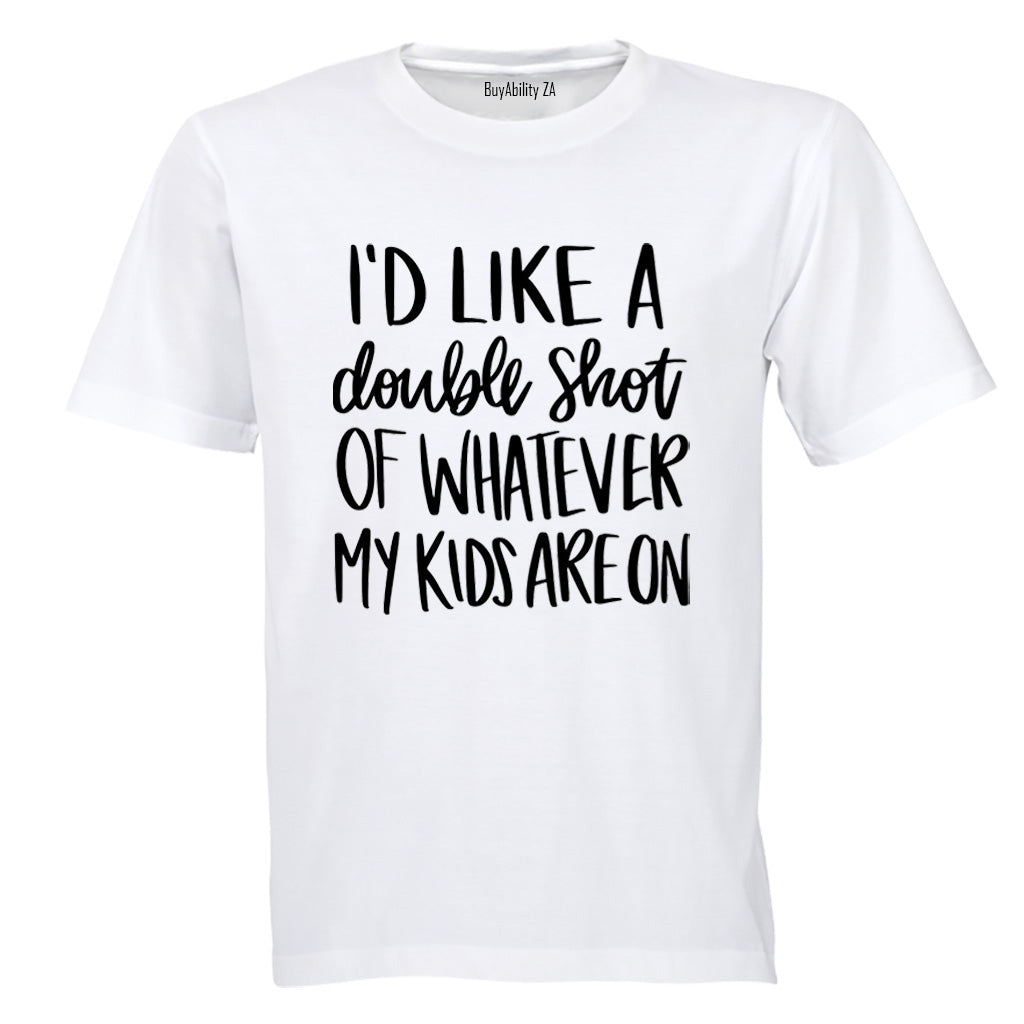 Double Shot - Adults - T-Shirt
