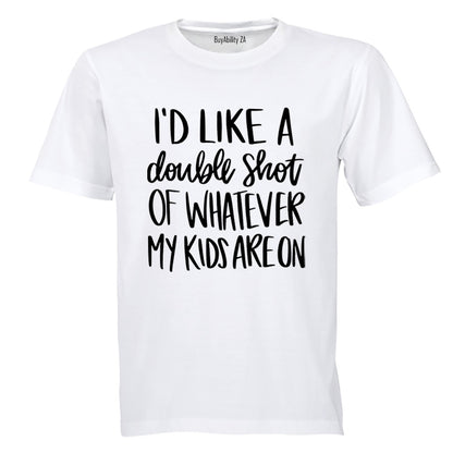 Double Shot - Adults - T-Shirt
