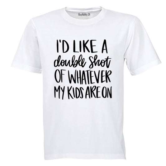 Double Shot - Adults - T-Shirt