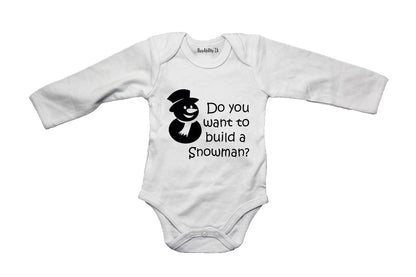 Do you want to build a snowman? - Baby Grow - BuyAbility