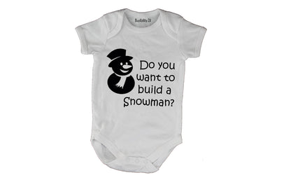 Do you want to build a snowman? - Baby Grow - BuyAbility