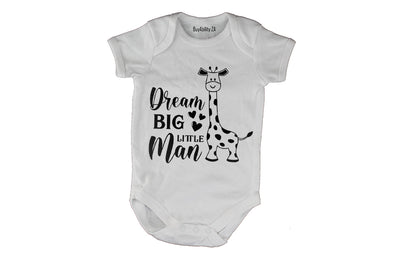 Dream Big Little Man - Baby Grow