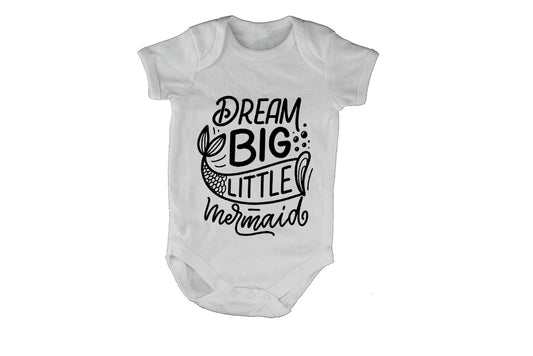 Dream Big Little Mermaid - Baby Grow - BuyAbility South Africa