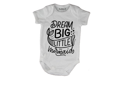 Dream Big Little Mermaid - Baby Grow