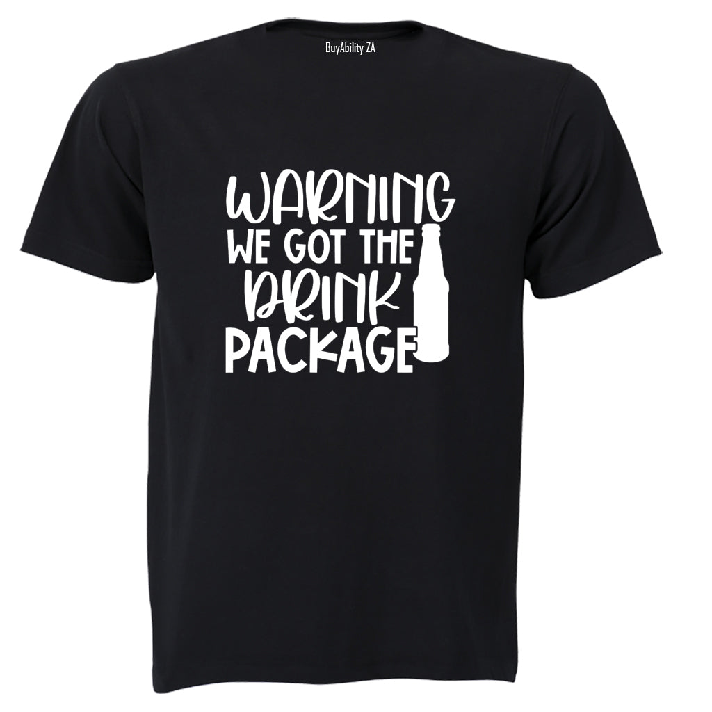 Drink Package - Adults - T-Shirt