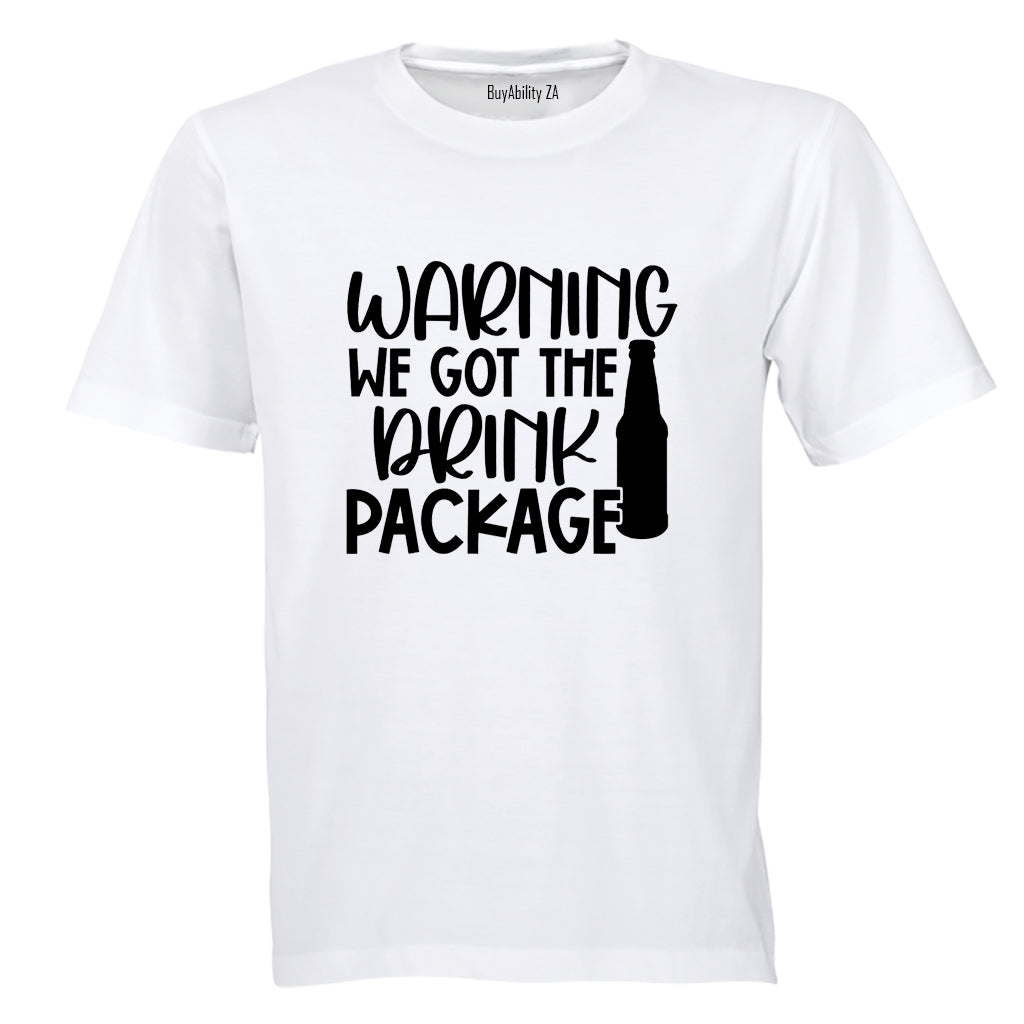 Drink Package - Adults - T-Shirt