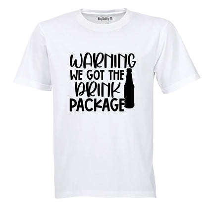 Drink Package - Adults - T-Shirt