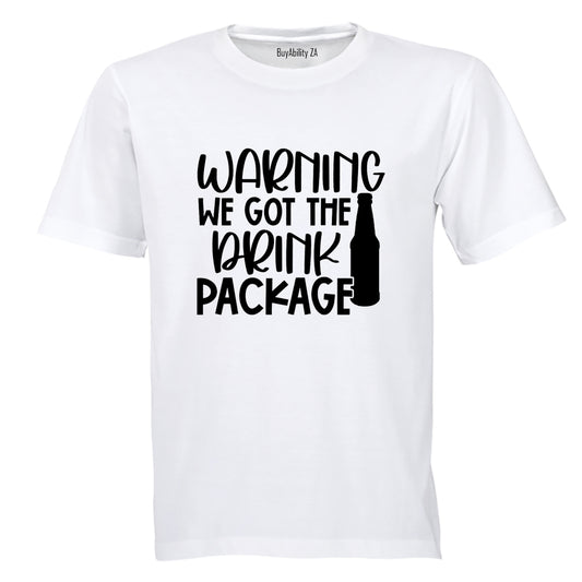 Drink Package - Adults - T-Shirt