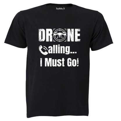 Drone Calling - Adults - T-Shirt - BuyAbility South Africa