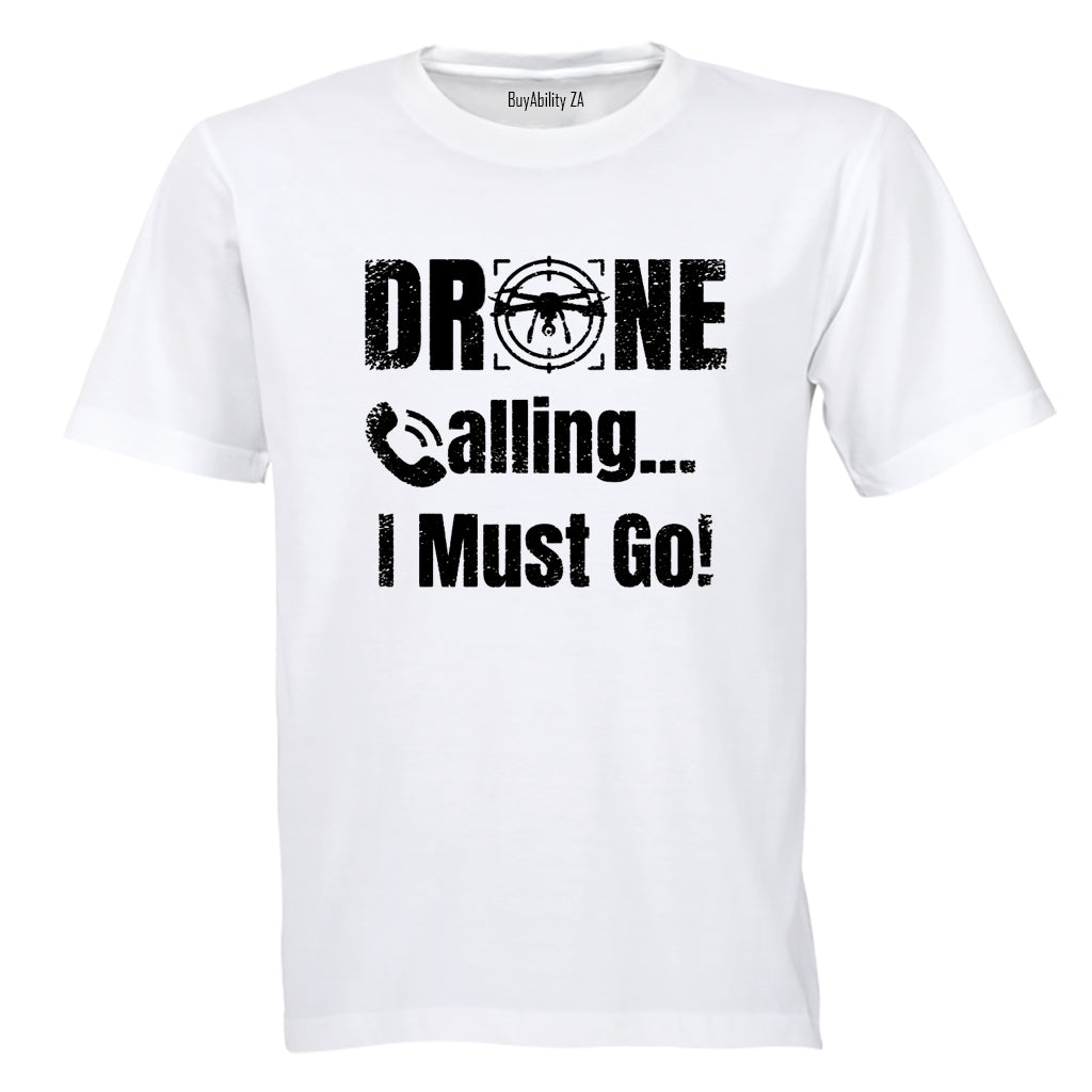 Drone Calling - Adults - T-Shirt - BuyAbility South Africa
