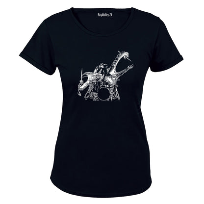 Drummer Octopus - Ladies - T-Shirt