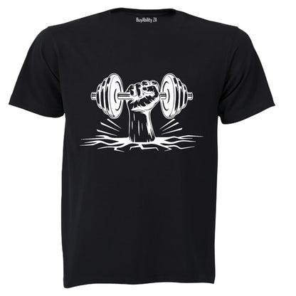 Dumbbell - Gym - Adults - T-Shirt
