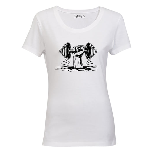 Dumbbell - Gym - Ladies - T-Shirt