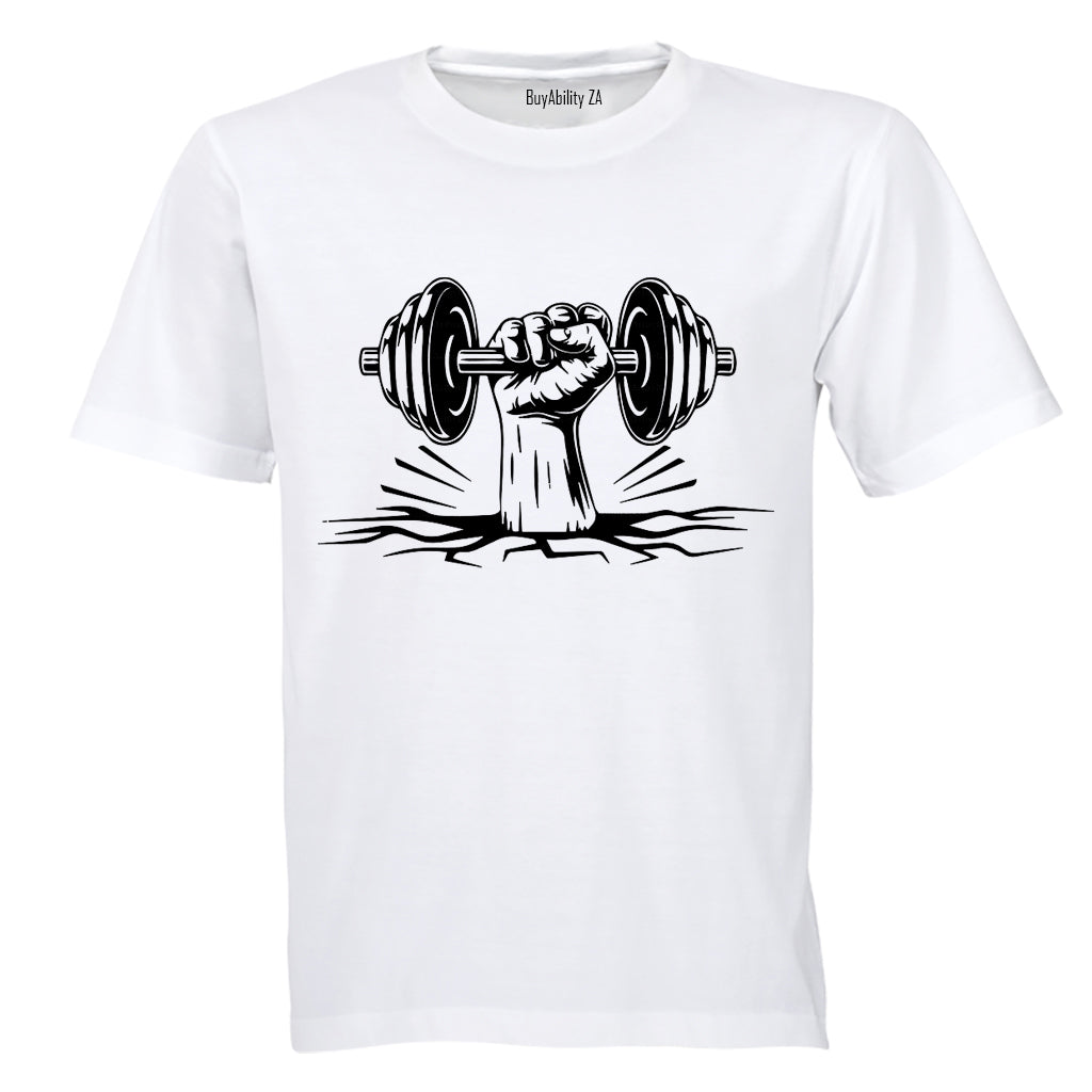 Dumbbell - Gym - Adults - T-Shirt