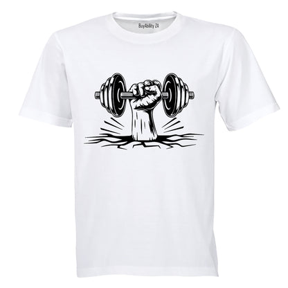 Dumbbell - Gym - Adults - T-Shirt