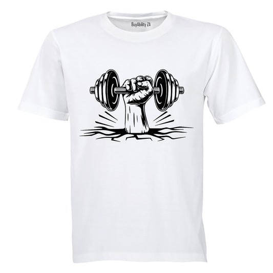 Dumbbell - Gym - Adults - T-Shirt