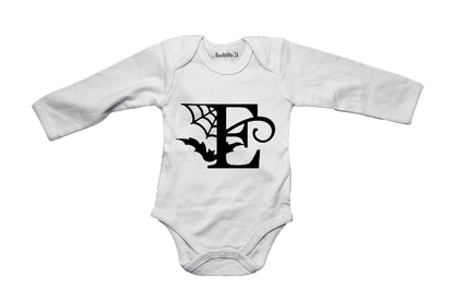 E - Halloween Spiderweb - Baby Grow