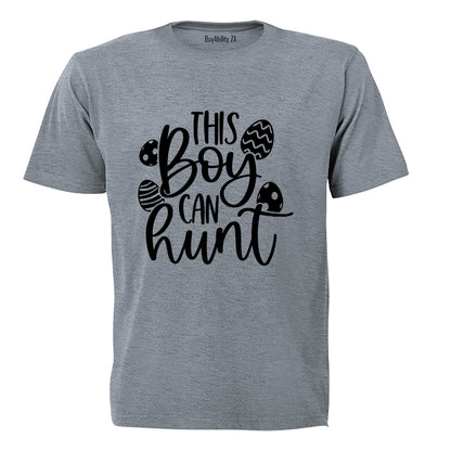 This Boy Can Hunt - Easter - Kids T-Shirt