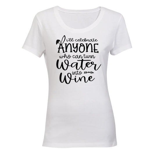 Easter - Water into Wine - Ladies - T-Shirt - BuyAbility South Africa
