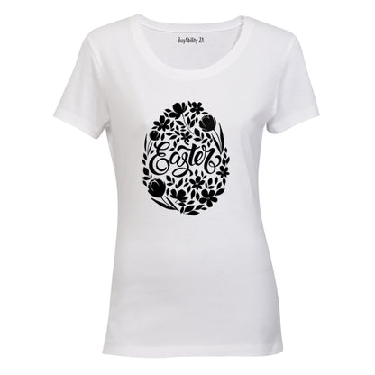 Easter Floral - Ladies - T-Shirt - BuyAbility