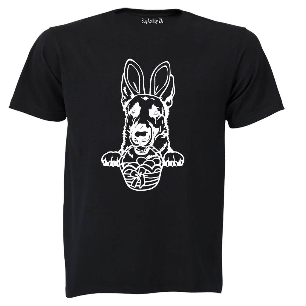 Easter German Shepherd - Kids T-Shirt