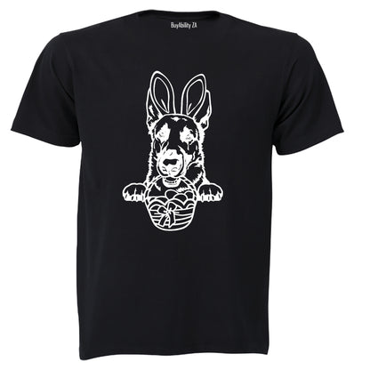 Easter German Shepherd - Kids T-Shirt