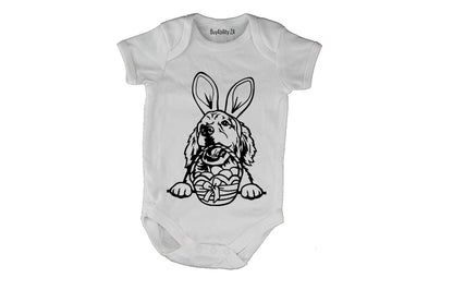 Easter Golden Retriever - Baby Grow