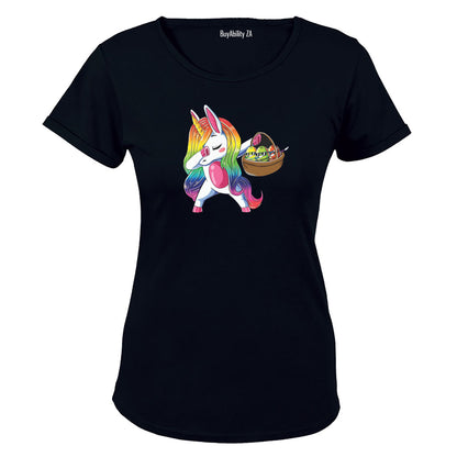 Easter Unicorn - Ladies - T-Shirt
