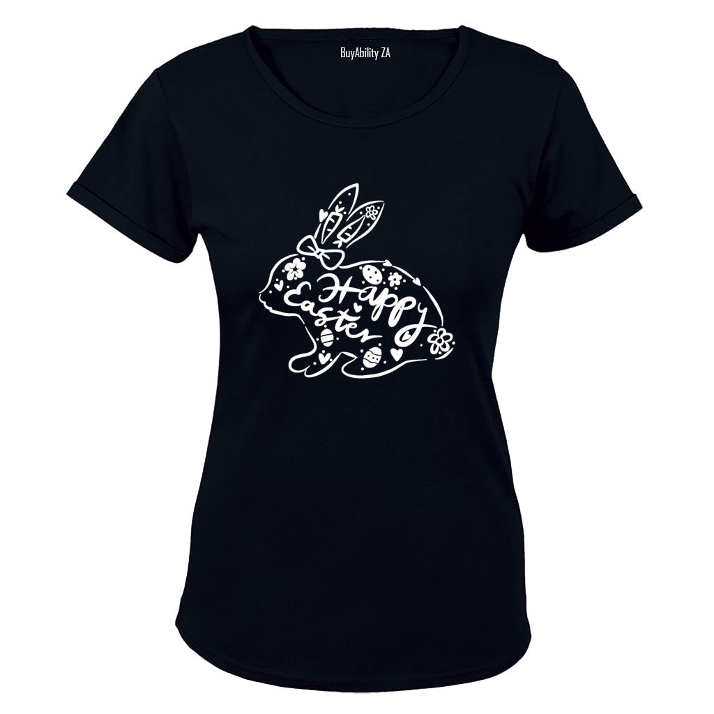 Easter Bunny Doodle - Ladies - T-Shirt