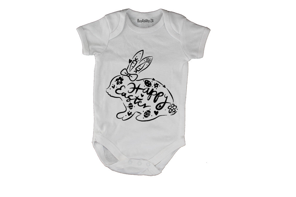 Easter Bunny Doodle - Baby Grow