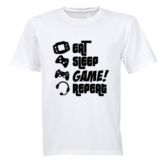 Eat. Sleep. Game - Kids T-Shirt - BuyAbility South Africa