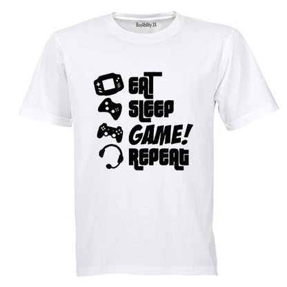 Eat. Sleep. Game - Kids T-Shirt