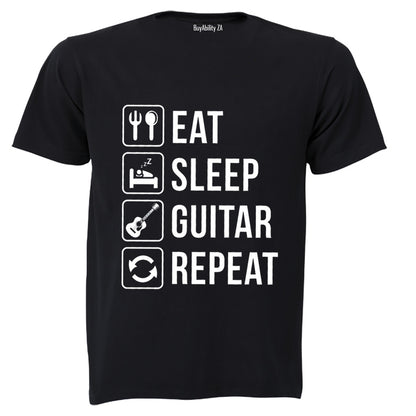 Eat. Sleep. GUITAR - Adults - T-Shirt