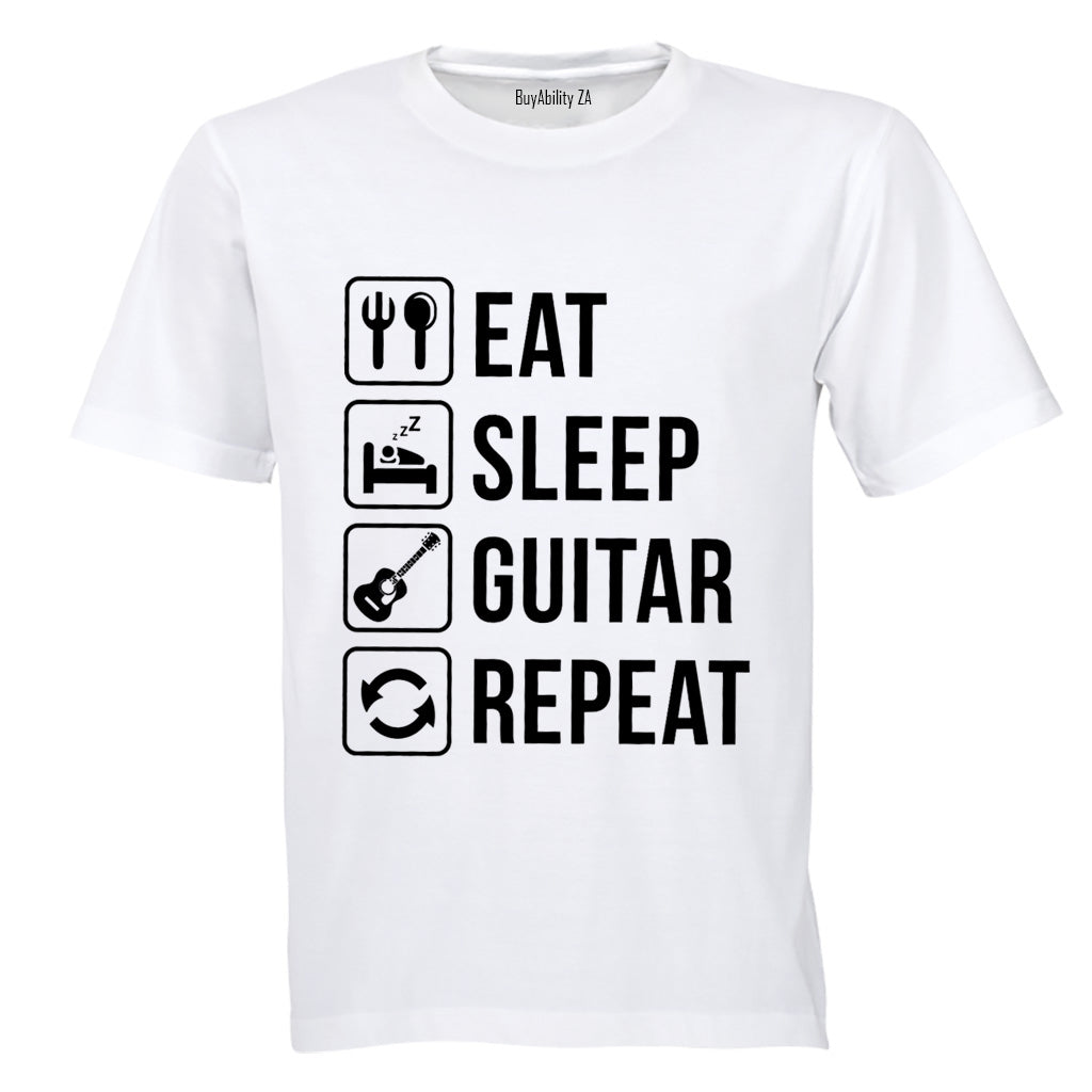 Eat. Sleep. GUITAR - Adults - T-Shirt