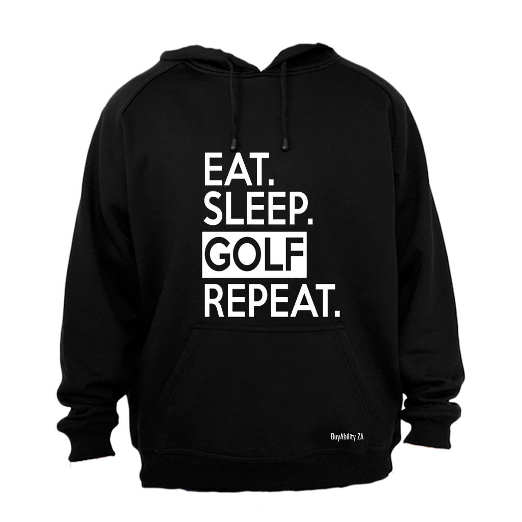 Eat - Sleep - GOLF - Repeat - Hoodie