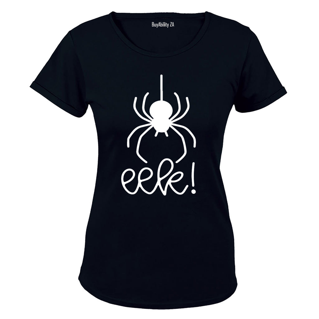 EEK - Spider - Halloween - Ladies - T-Shirt