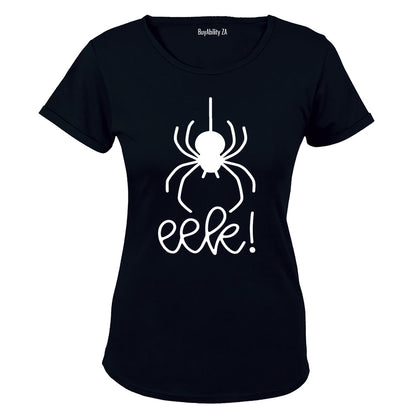 EEK - Spider - Halloween - Ladies - T-Shirt