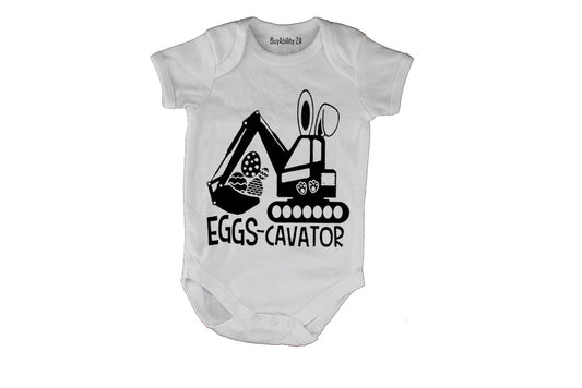 Eggs-cavator - Easter - Baby Grow