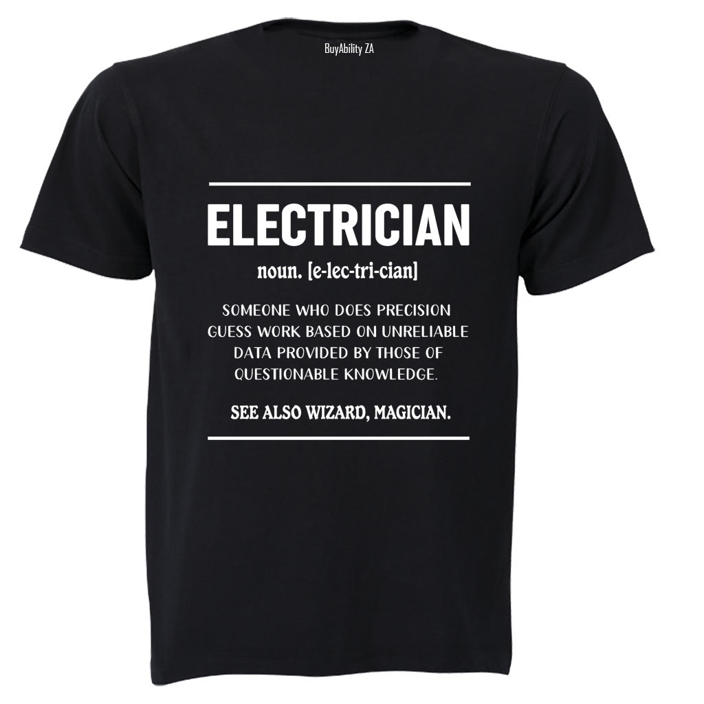 Electrician - Adults - T-Shirt