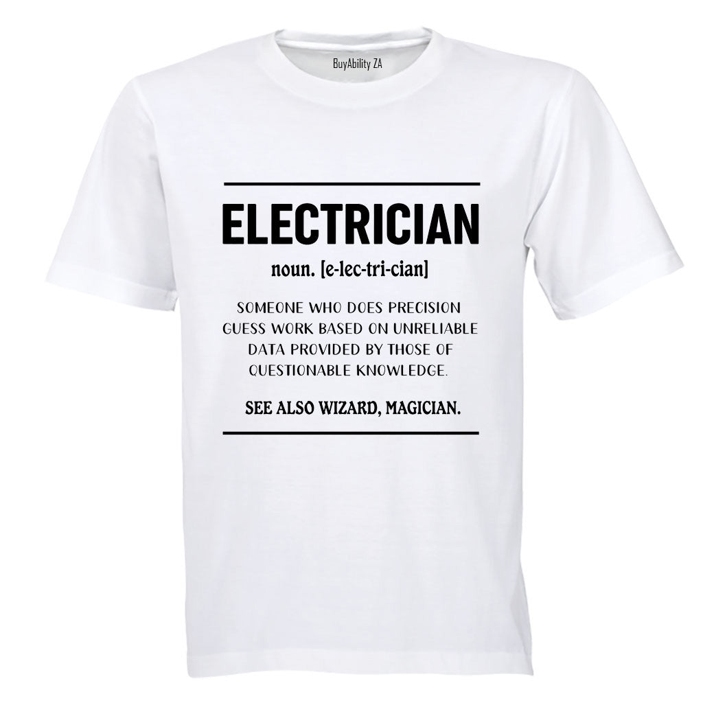 Electrician - Adults - T-Shirt