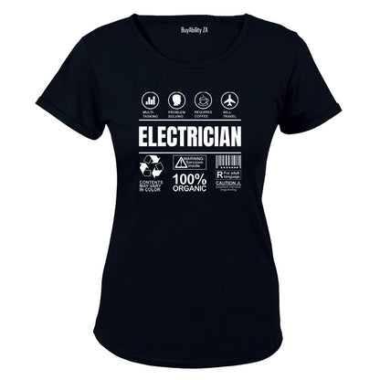 Electrician Label - Ladies - T-Shirt