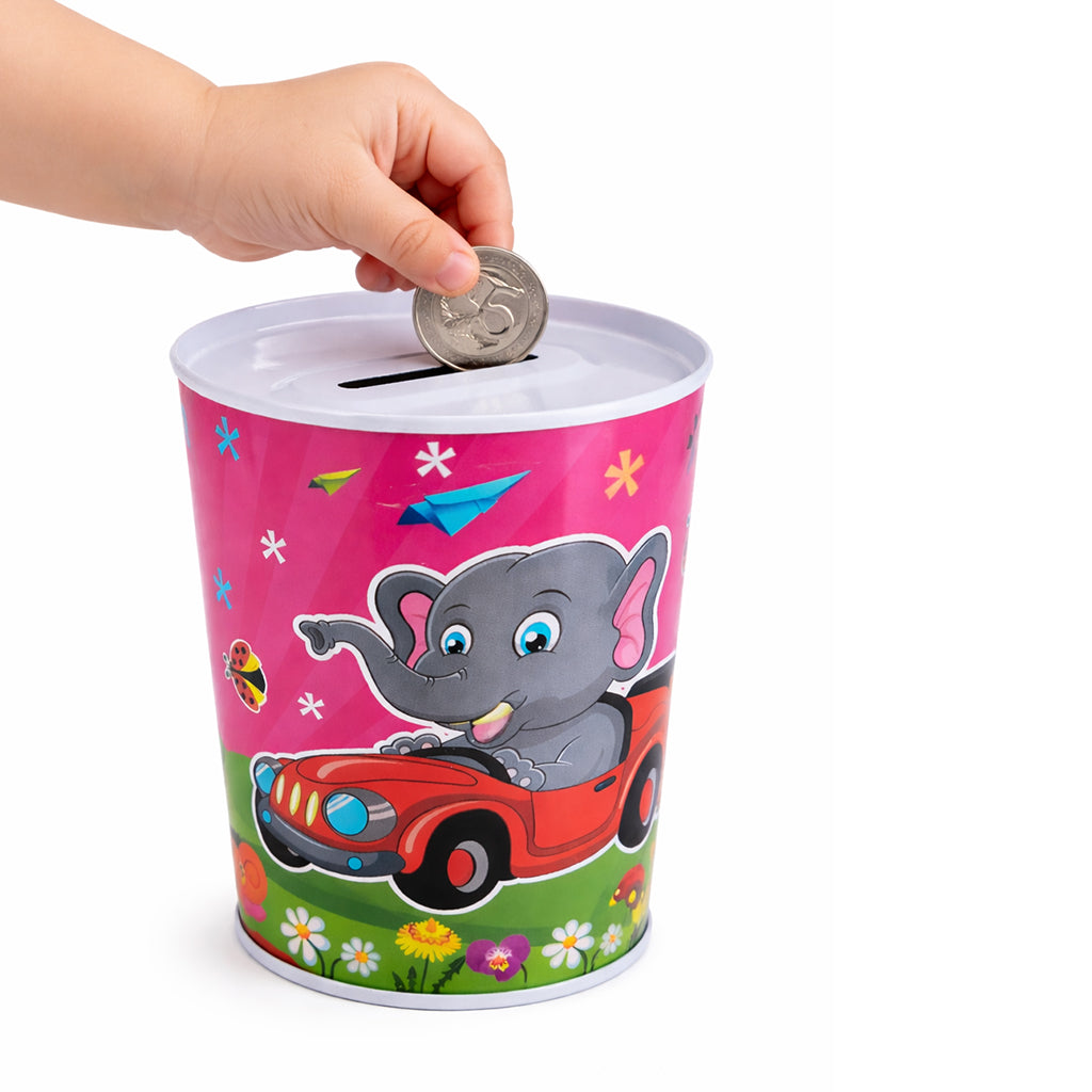 Kids Elephant Money Tin - BuyAbility